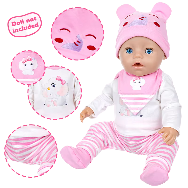 Baby Products Useful - Комплект одежды для кукол 16-18 дюймов: