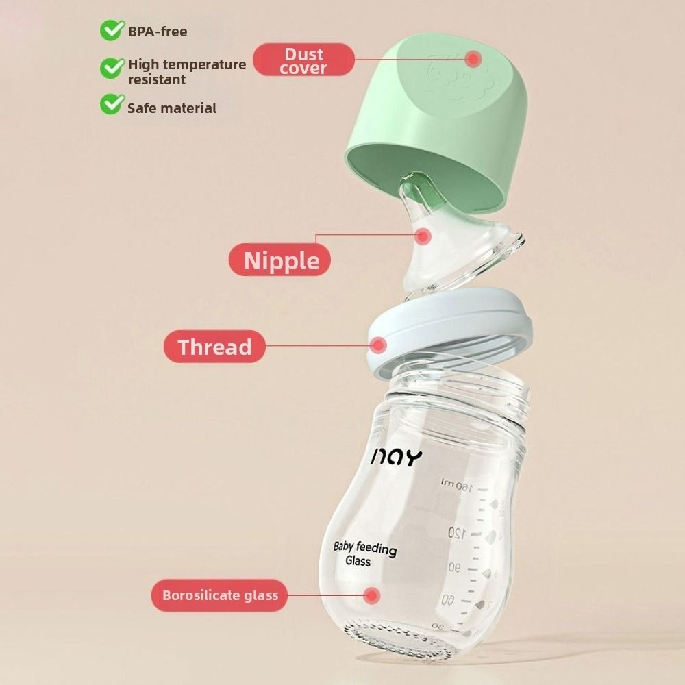 Стеклянная детская бутылочка п – обзор и цена Baby Products Useful