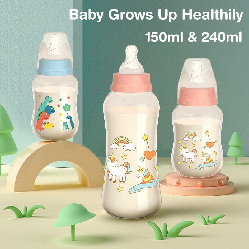 150/240 мл детская ПП бутылочк – обзор и цена Baby Products Useful