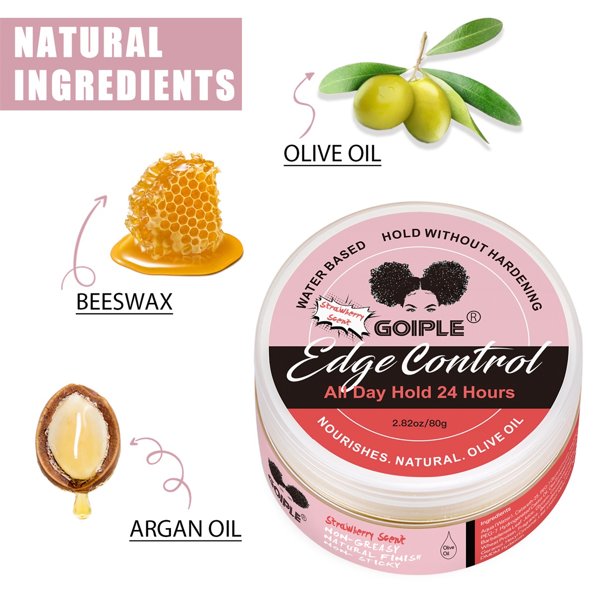 Воск для укладки волос GOIPLE  – обзор и цена Baby Products Cream