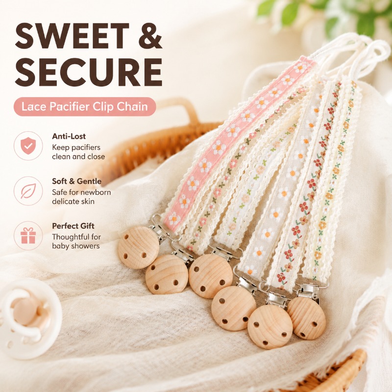 Кружевная цепочка-держатель дл – обзор и цена Baby Products 1 Year
